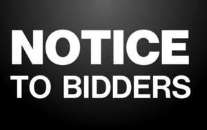 Notice to Bidders